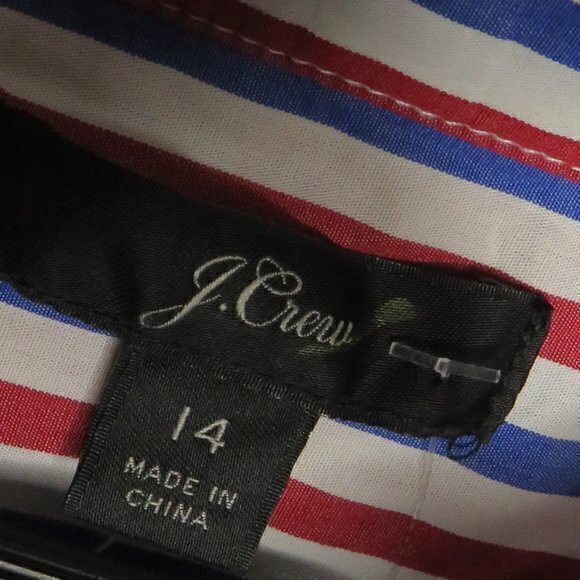 JCREW Classic-fit‎ boy shirt in trifecta stripe - Picture 3 of 5